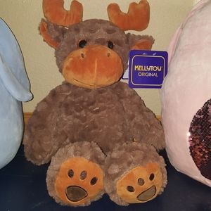 Kellytoy Super soft Moose 10"